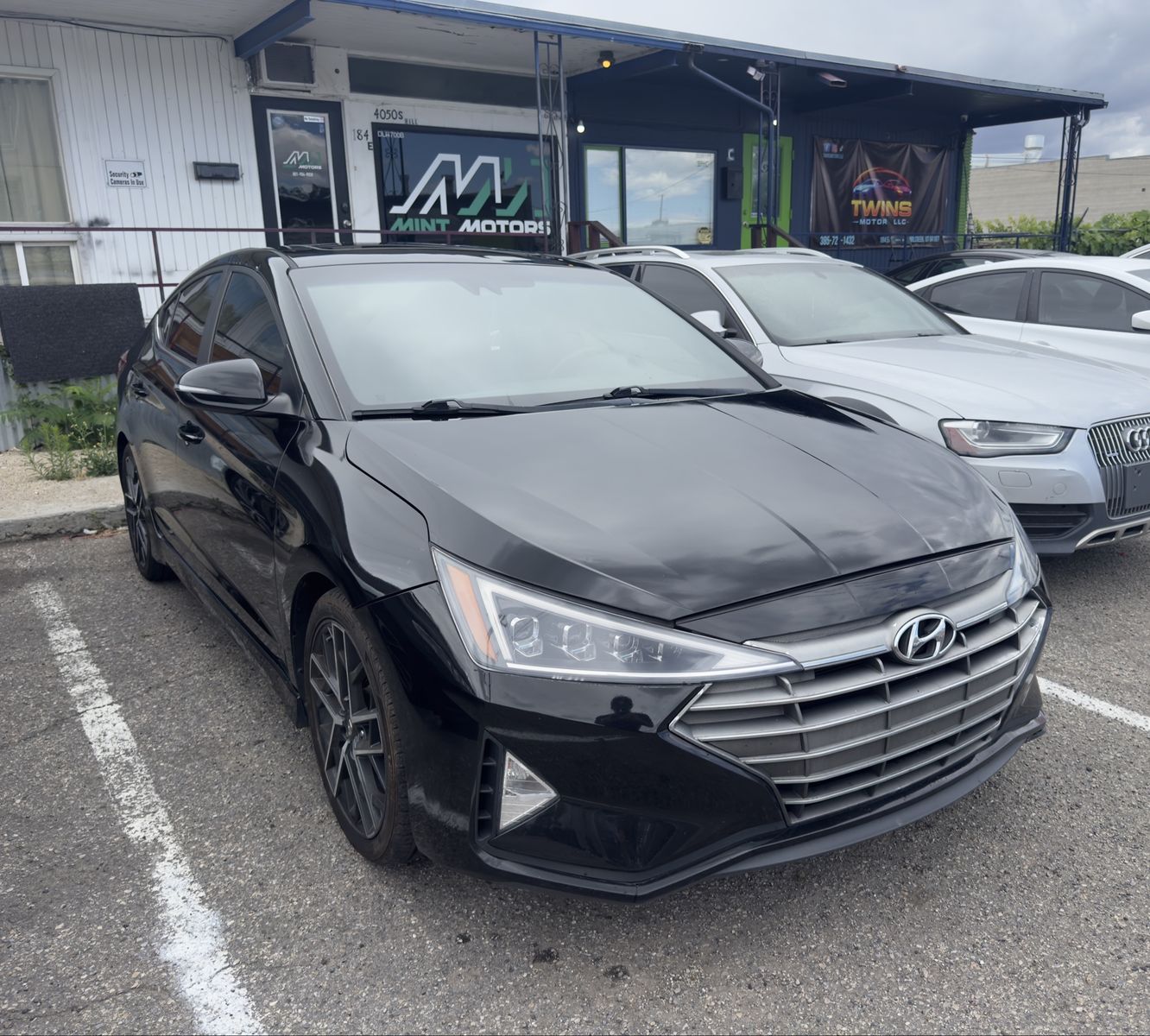 2019 Hyundai Elantra Sport — rebuilt & branded title, 27% below market