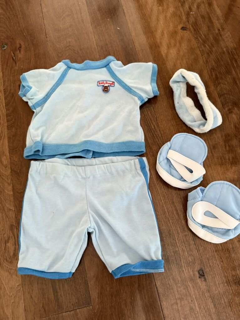 Teddy Ruxpin Workout Outfit