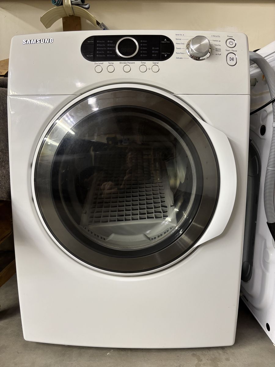 Samsung Washer and Dryer - white matching pair