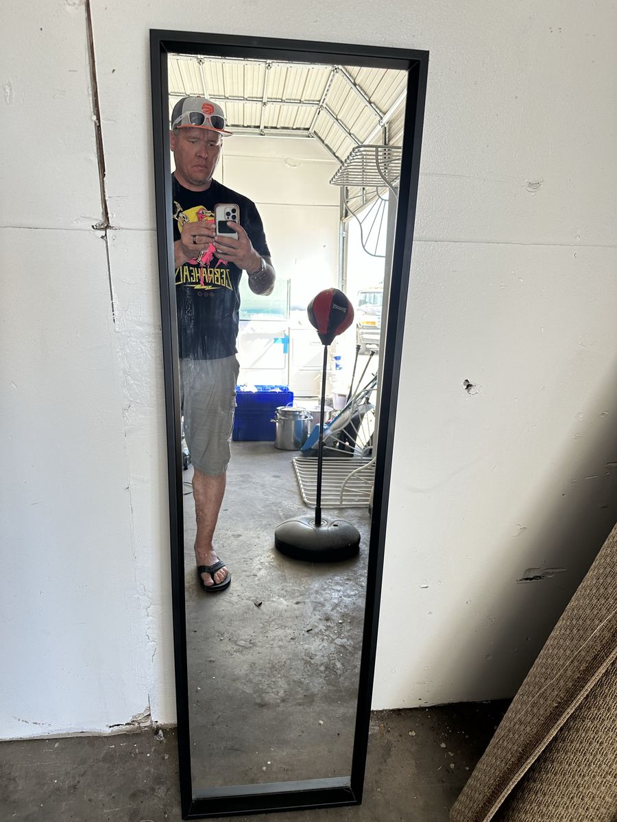 IKEA NISSEDAL Framed Body Mirror