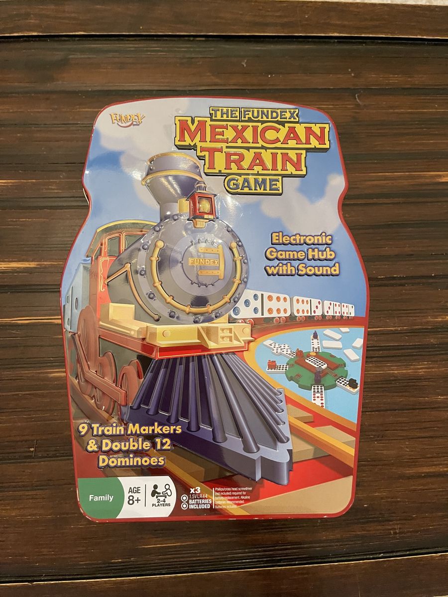 The Fundex 2008 Mexican Train Game Electronic Game Hub w/ Sound 