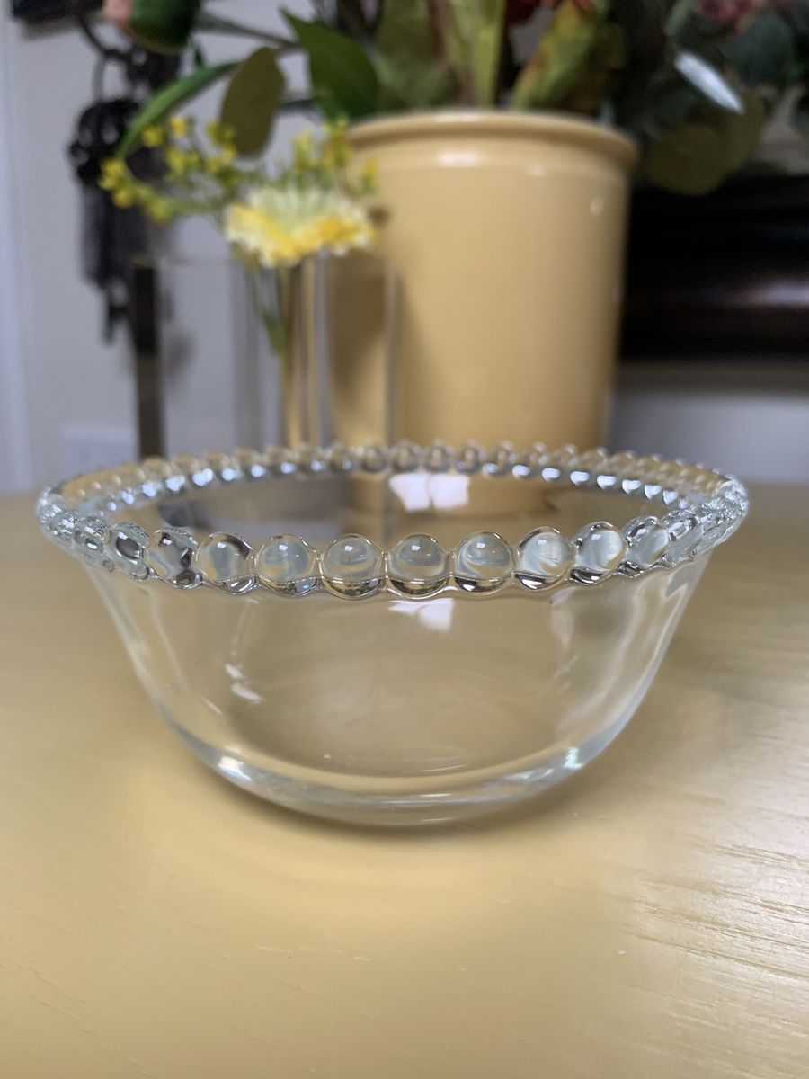 MCM Imperial Glass Candlewick Bowl