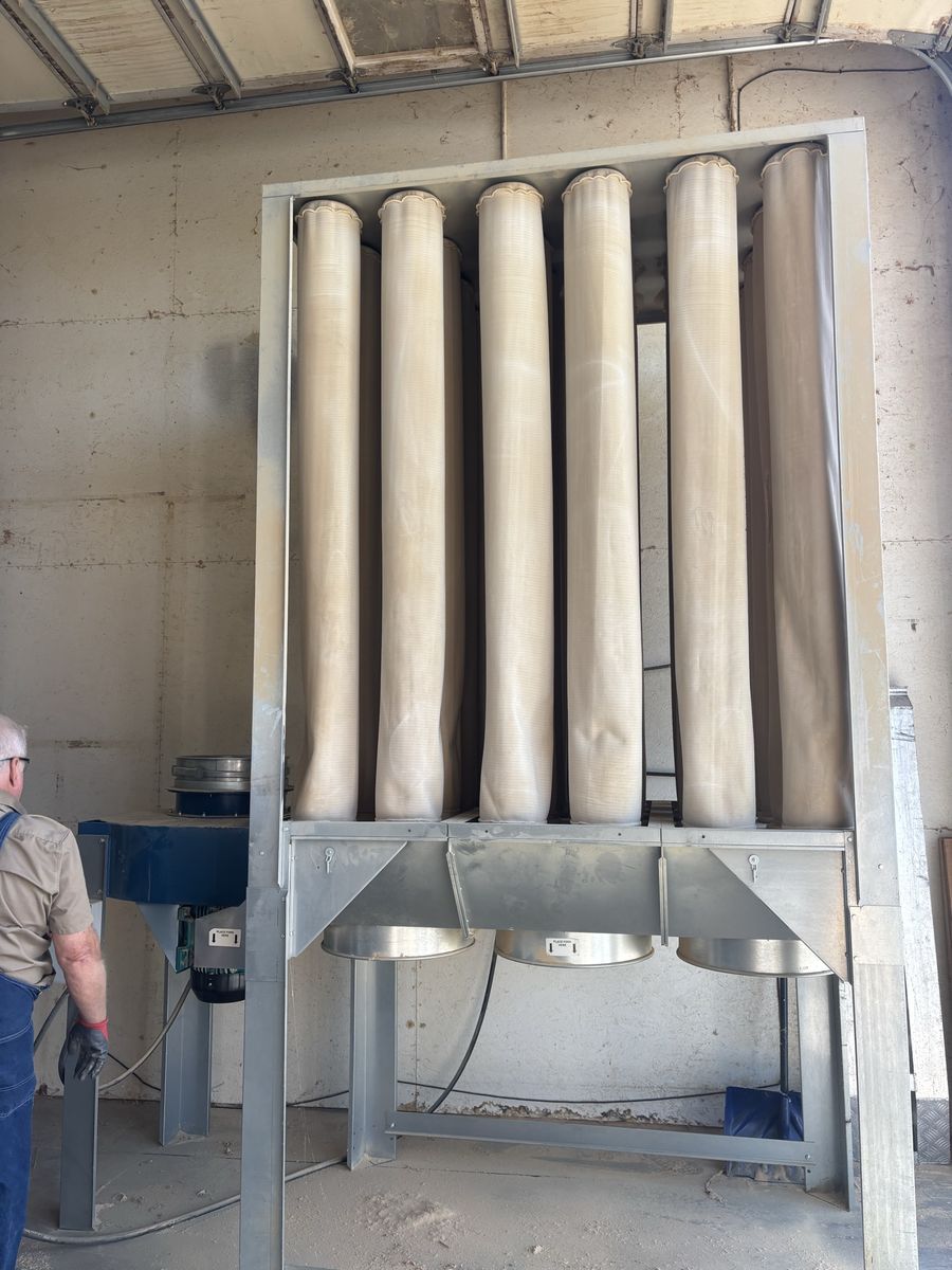 Nederman 10 HP Industrial Dust Collector with Dump Bin