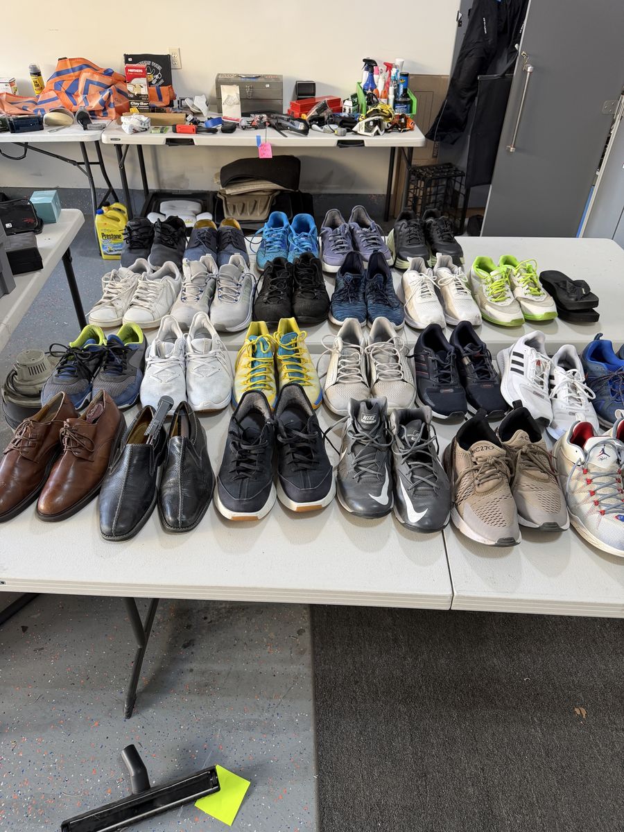 Men's Shoe Lot Sizes 10.5-11.5 - Nike, Adidas, Jordan, Athletic & Dress