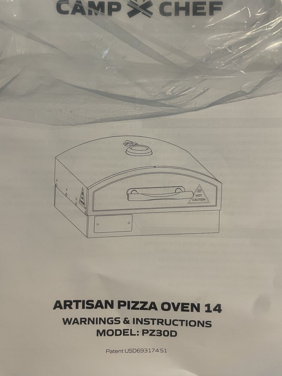 Brand New Camp Chef Artisan Pizza Oven 14 w/ Box