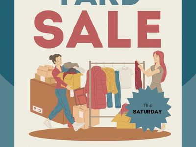 YARD SALE 5/9