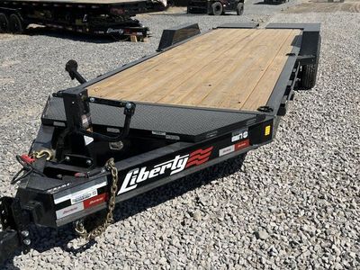 7x22 Liberty LE I-Beam Equipment Trailer - 15.4K GVWR - Detach and Defend Coupler