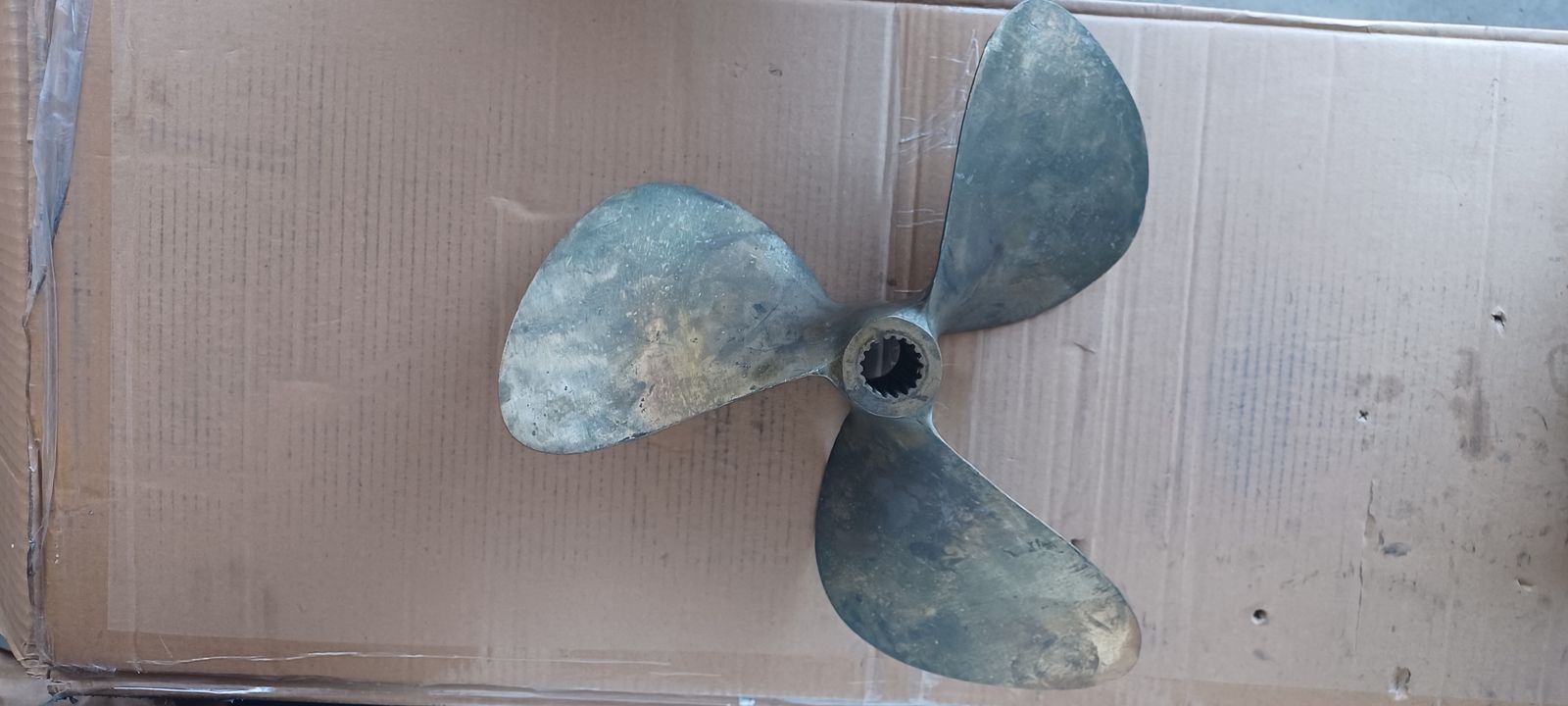 Brass Propeller