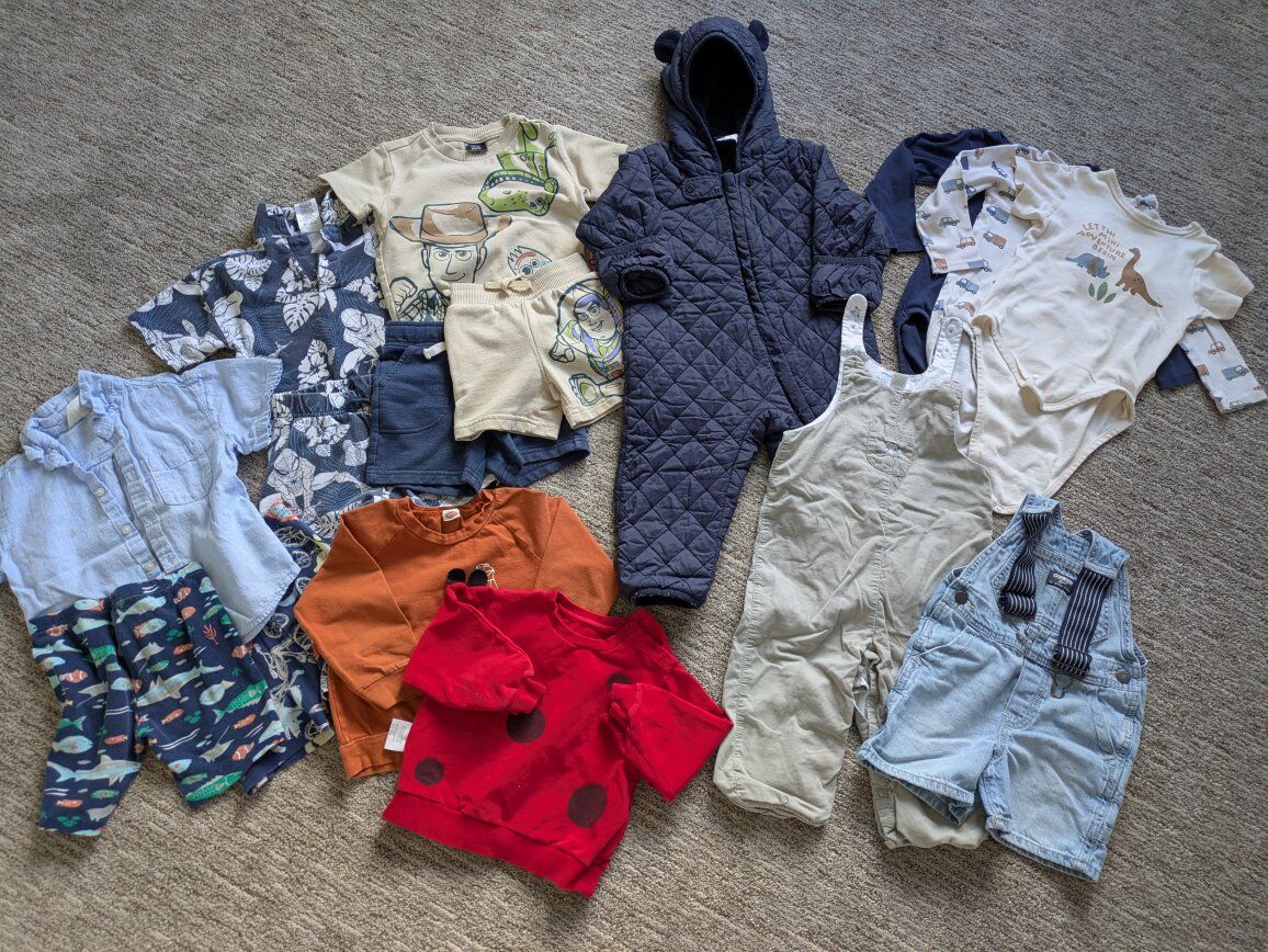 Lot of 18M-2T Baby Boy Clothes