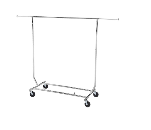 Single-Rail Collapsible laundry Rack