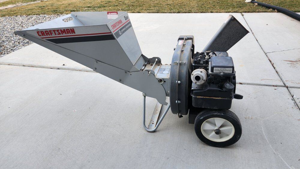 craftsman wood chipper shredder