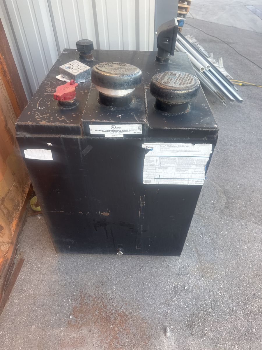 Secondary Containment Above Ground Flammable