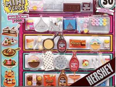 Miniverse Hershey make it mini food, big pack NEW