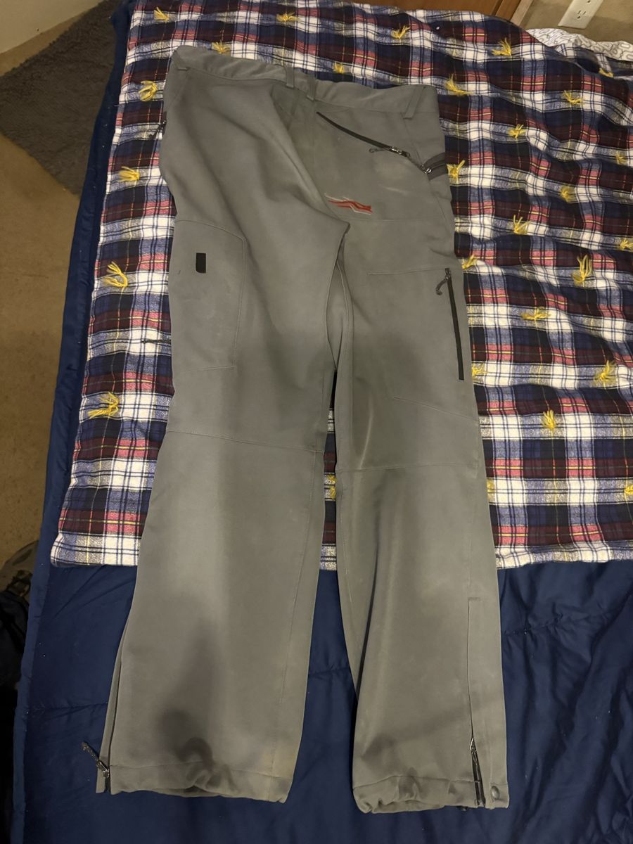Sitka Medium Grey Pants In Good Shape