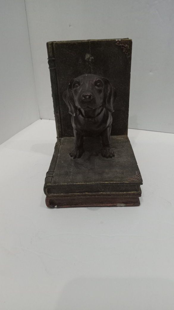 Shelf Desk Dashund Weiner Dog Bookend Collectible