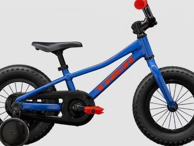 TREK Precaliber 12" Bike with Training Wheels – Like New – Ultra Purple/Blue