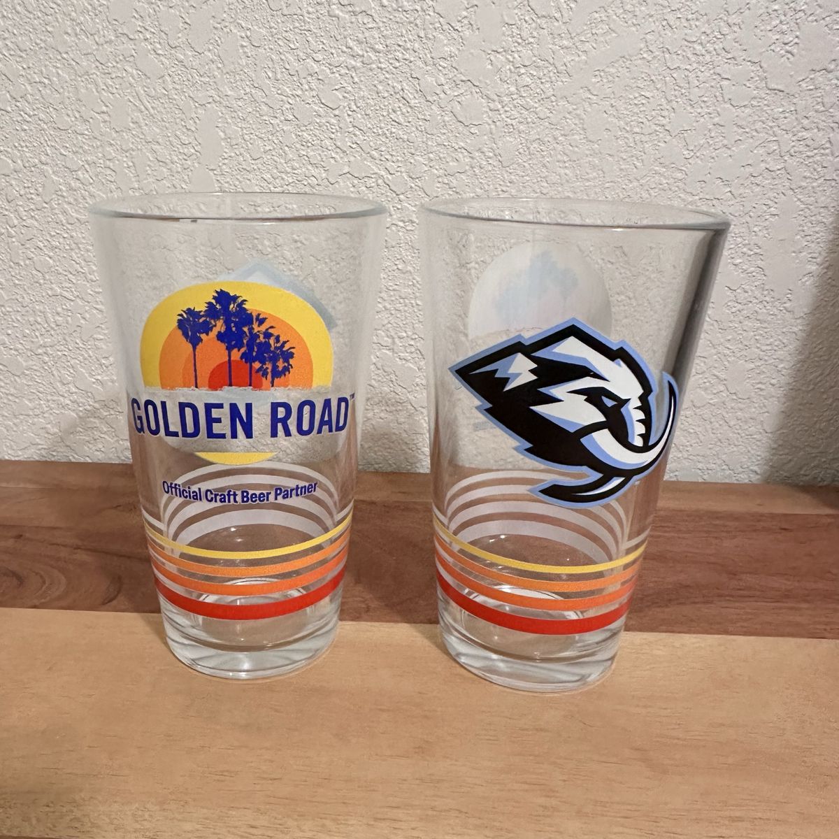 New Utah Mammoth Beer Glasses