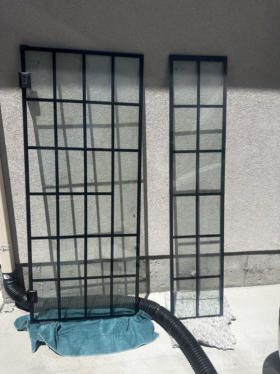 Glass Shower Door and Panel