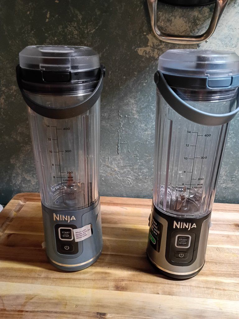 Ninja Blast Portable Blender - (2 Pack) Personal Smoothie Maker, Rechargeable - UsedGood