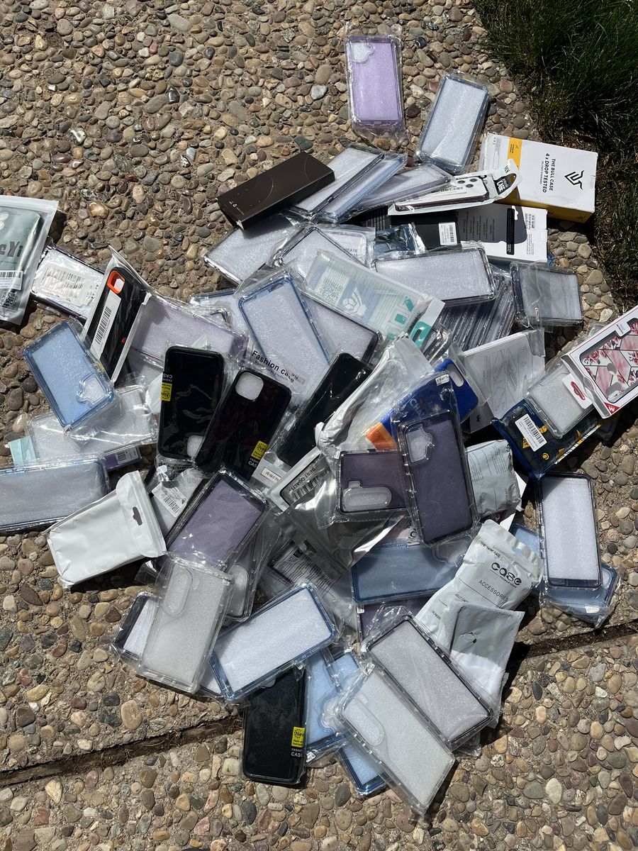 100 PC Wholesale Lot Mixed Sizes phone cases iPhone 12 13 14 15 16