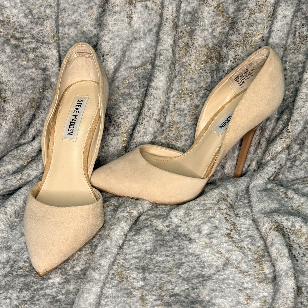 Steve Madden Nude Heels - Size 7.5