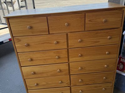 Wood dresser
