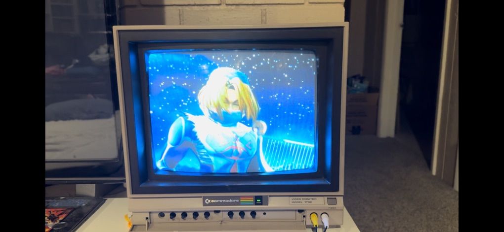Commodore Model 1702 CRT Monitor/TV