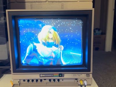 Commodore Model 1702 CRT Monitor/TV
