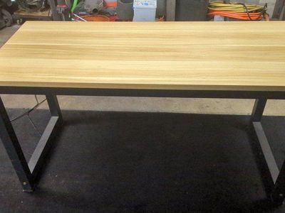 Metal and Wood Table