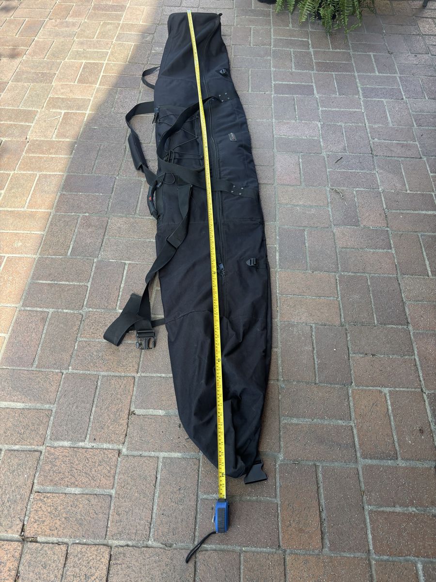 Deluxe Wheeled Double Ski Bag
