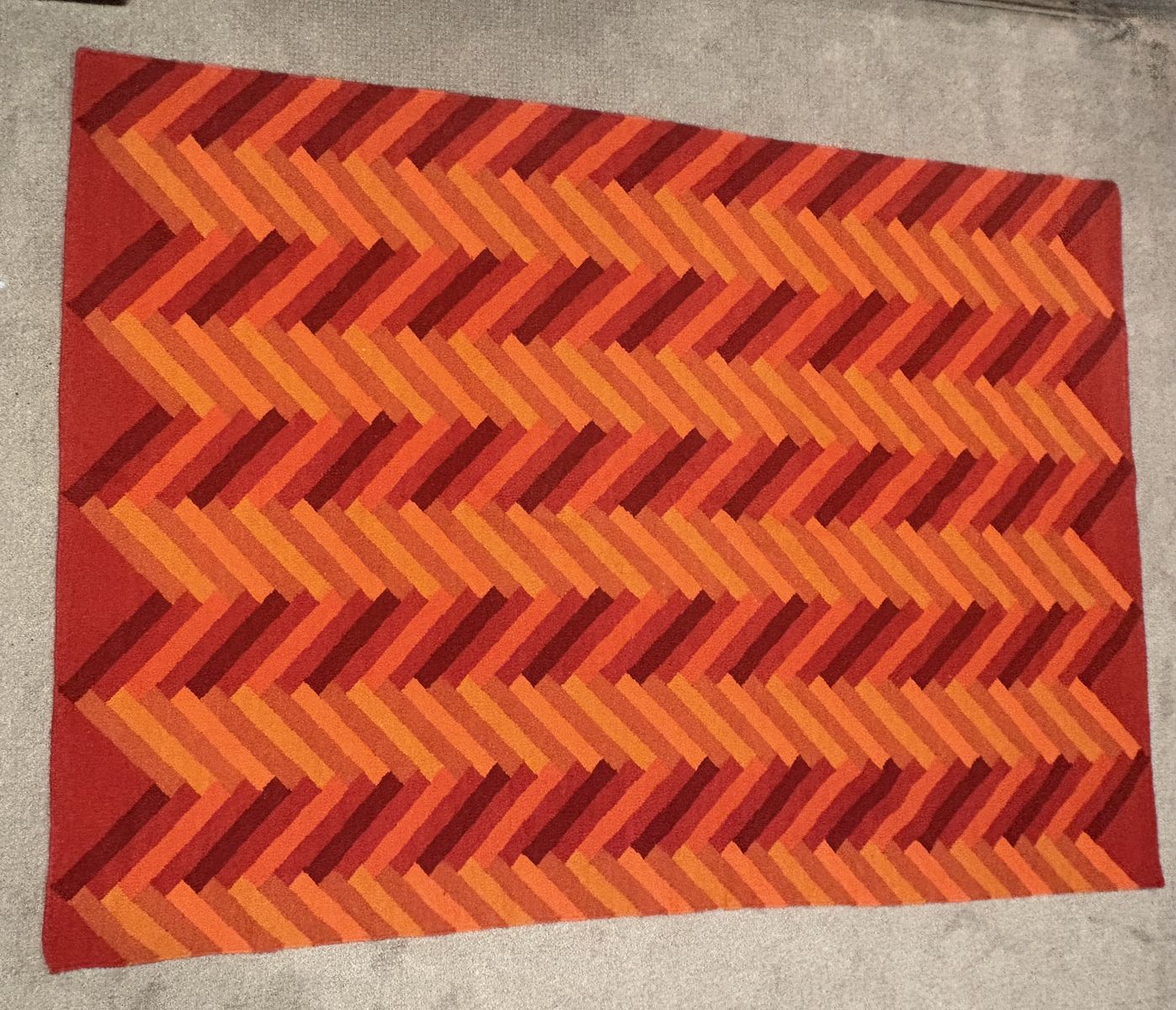 IKEA 5'7"X7'10" Stockholm Rug, flatwoven wool, reversible
