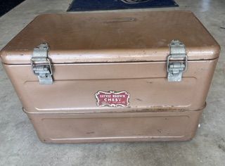 Little Brown Ice Chest