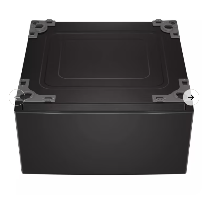 Two 27" LG Laundry Pedestals with Storage Drawers