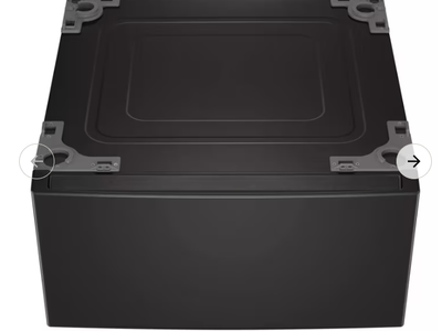 Two 27" LG Laundry Pedestals with Storage Drawers