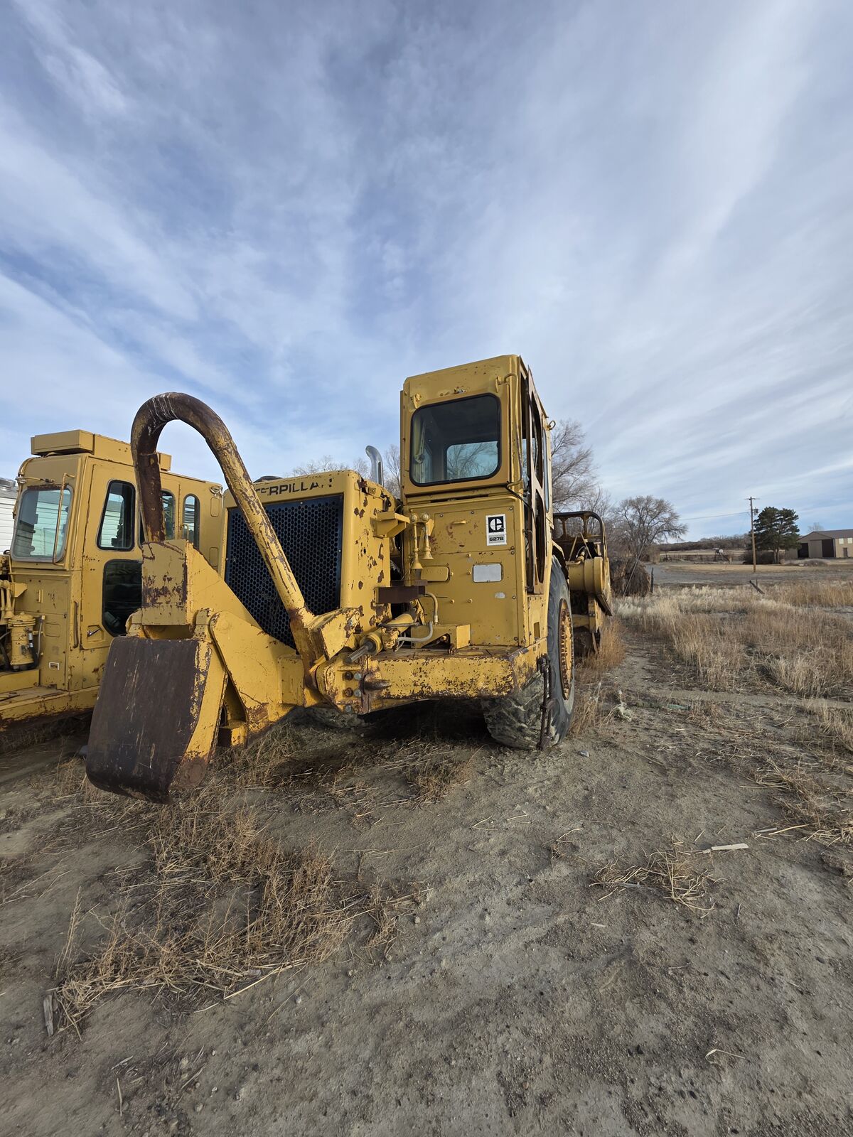 CAT 627B Scraper Twin Engine