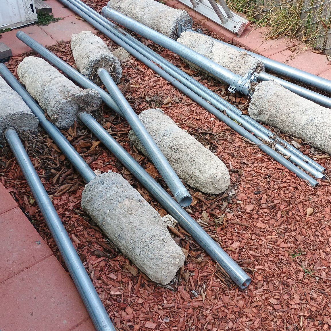 Used Metal Fence Posts