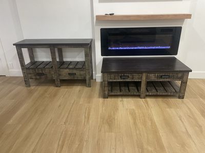 Coffee and end table