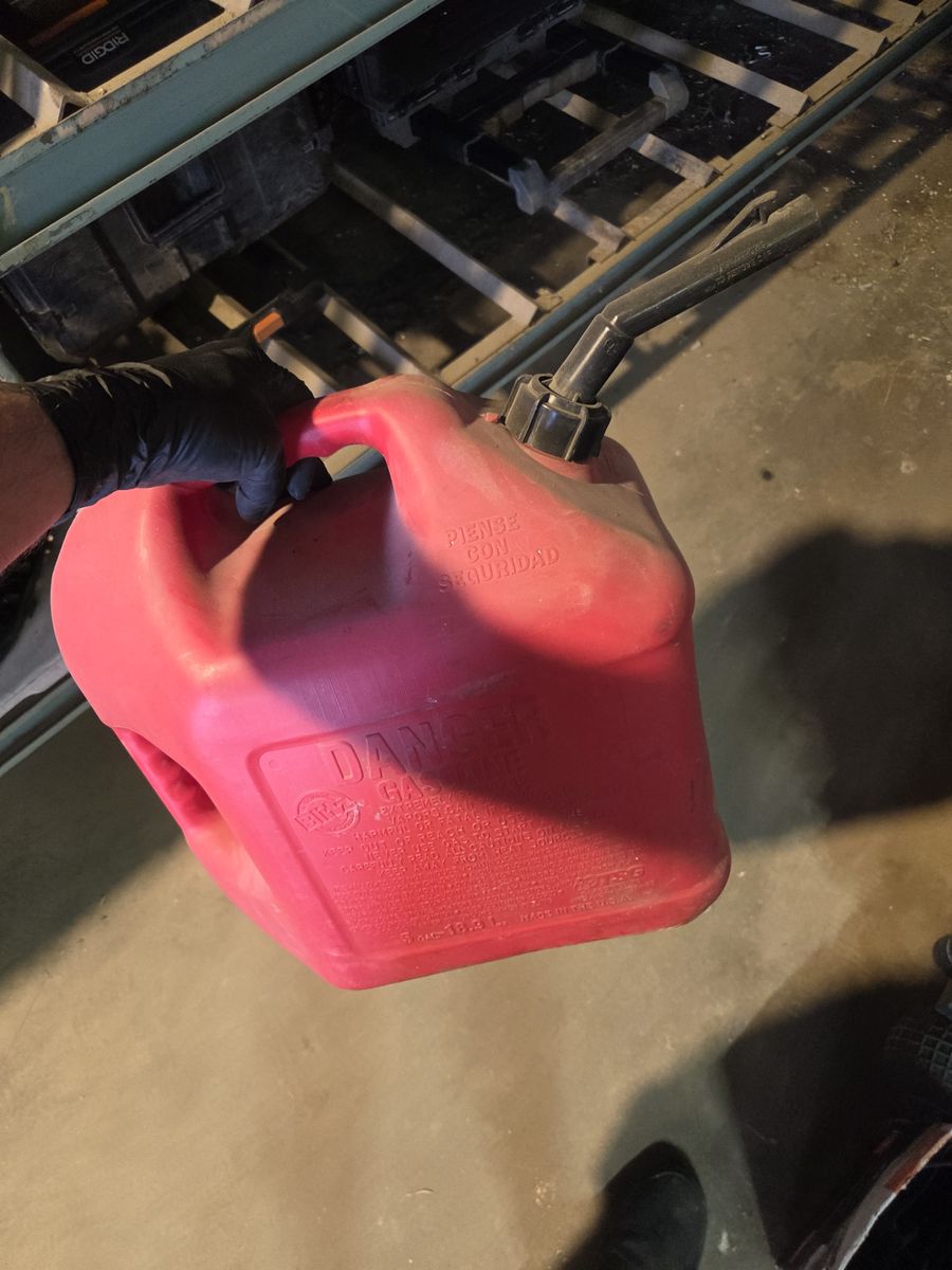 Gas cans 10 bucks each