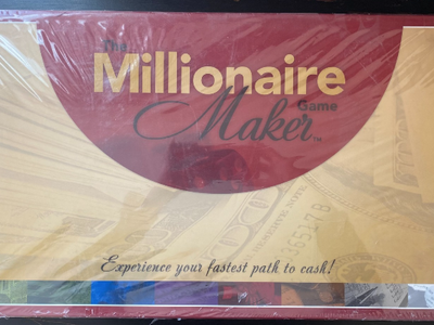 The Millionaire Maker Board Game New Condition