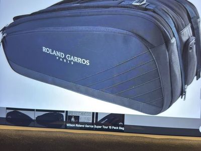 WilsonTennis Roland Garros Super Tour 15 Pack Bag