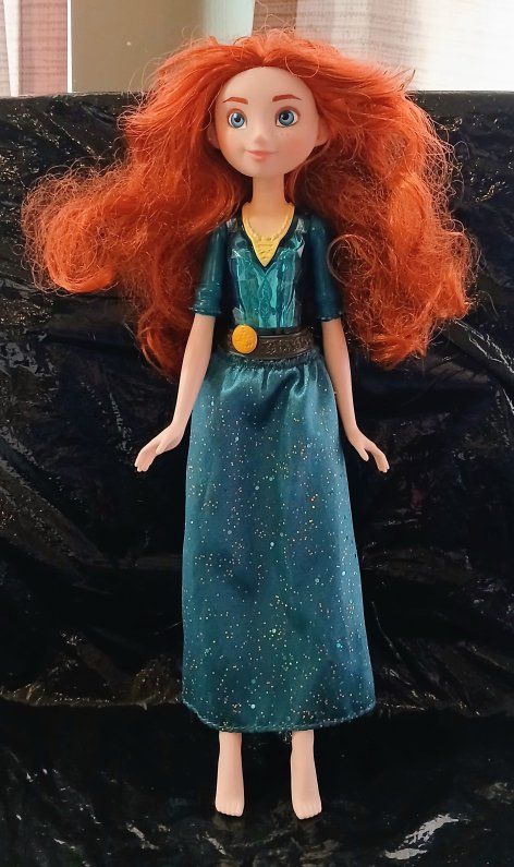 Hasbro-Disney Princess Royal Shimmer Brave 11" Fashion Doll 