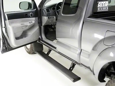 Amp Research Electric Side Steps Nerf Bars 05-15 Toyota Tacoma
