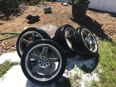 Enkei EV5 Wheels 17x7 4x100 & 4x108