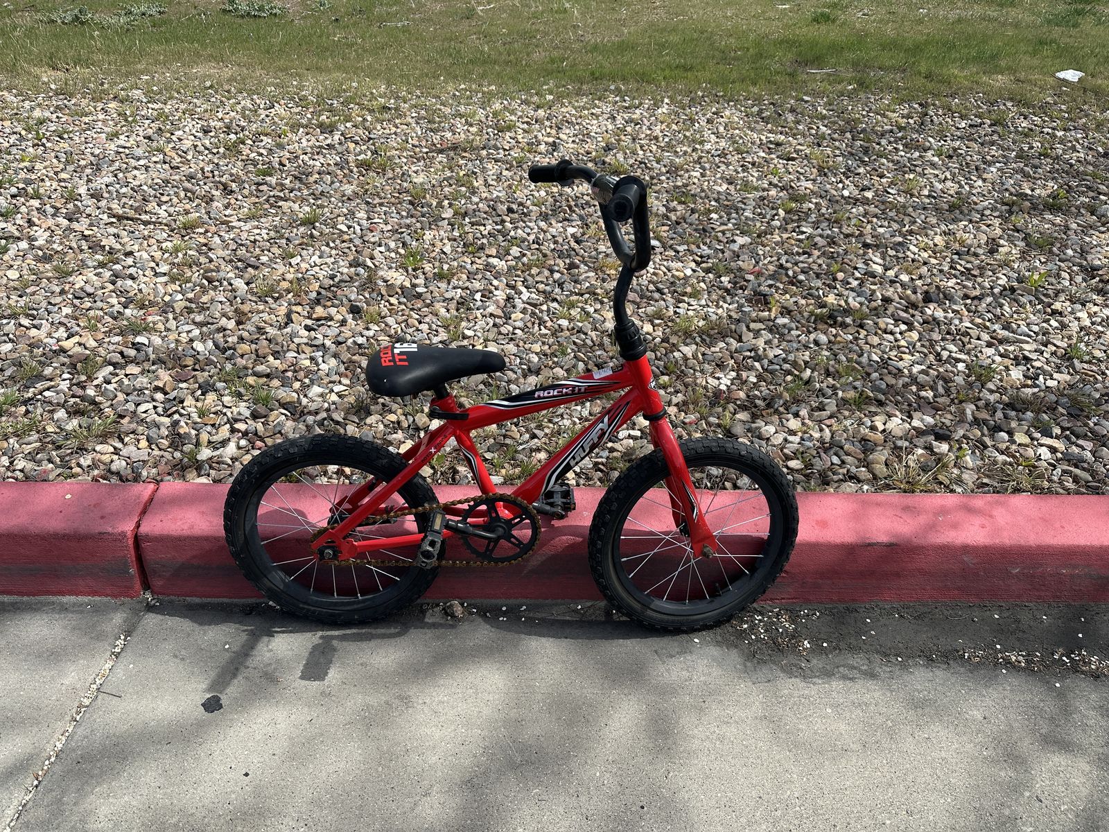 16'' Huffy Rock-it Kids Bike Very Good Shape