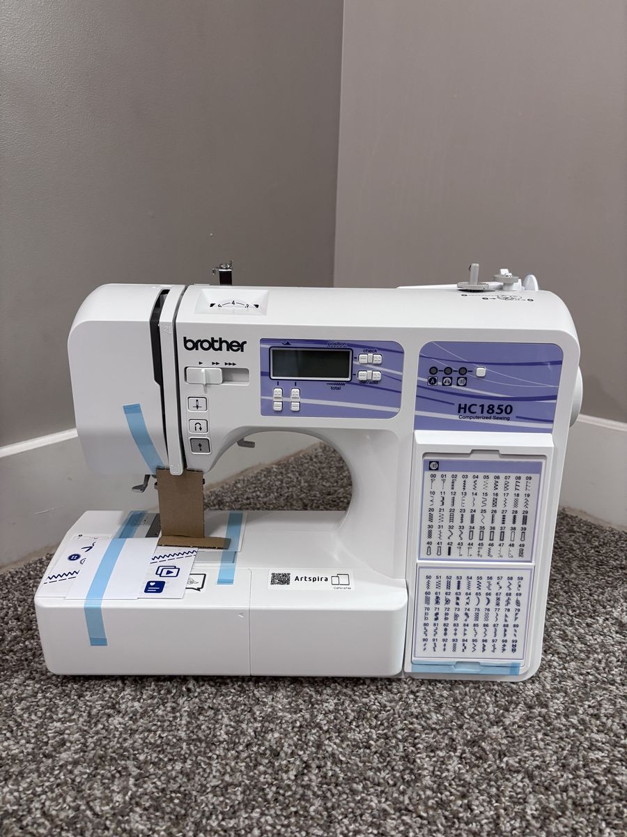 Brother HC1850 Sewing and Quilting Machine with 185 Stitches