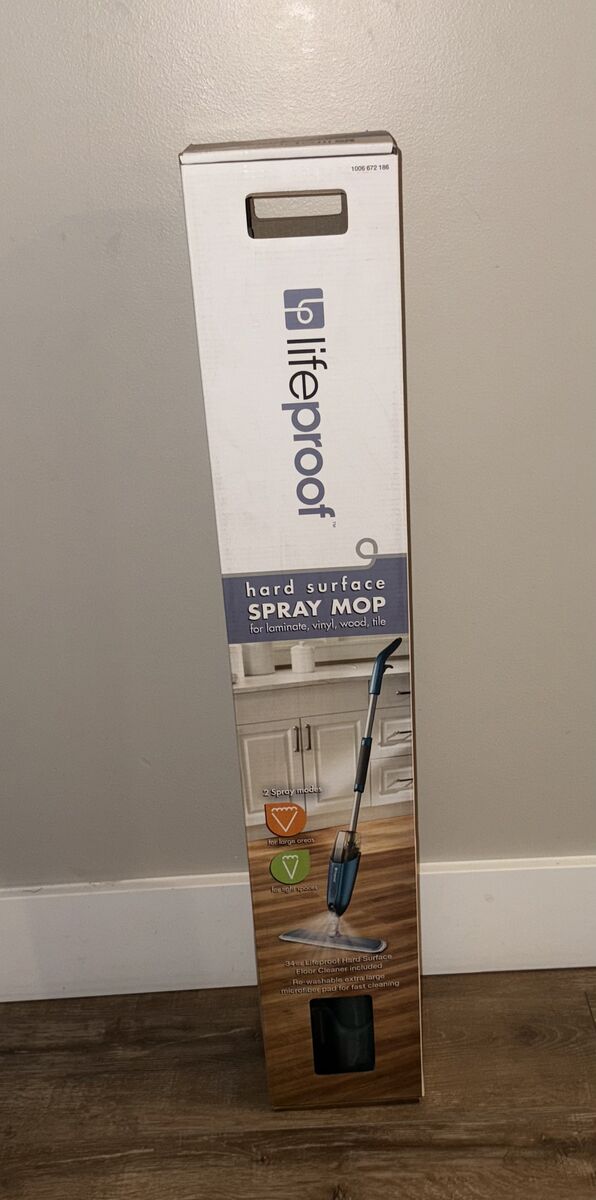 NEW Lifeproof Microfiber Spray Mop