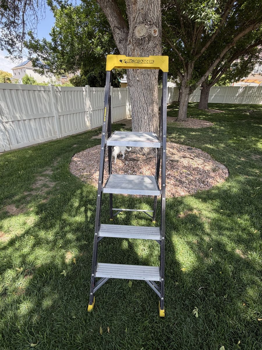 6 ft fiberglass ladder (Gorilla)