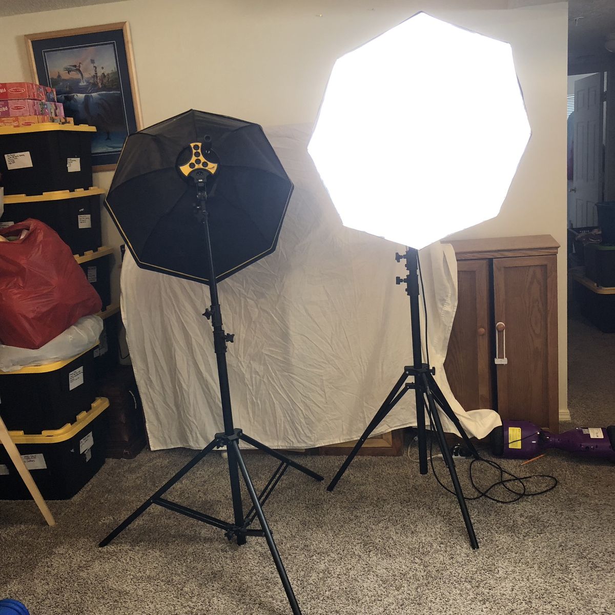 Impact Octacool 9 Light Softbox & Stand/Tripod for Photography and Filming (See Description)