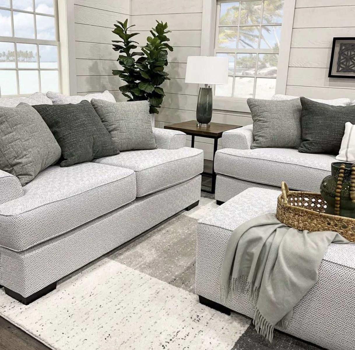 Loveseat Gray