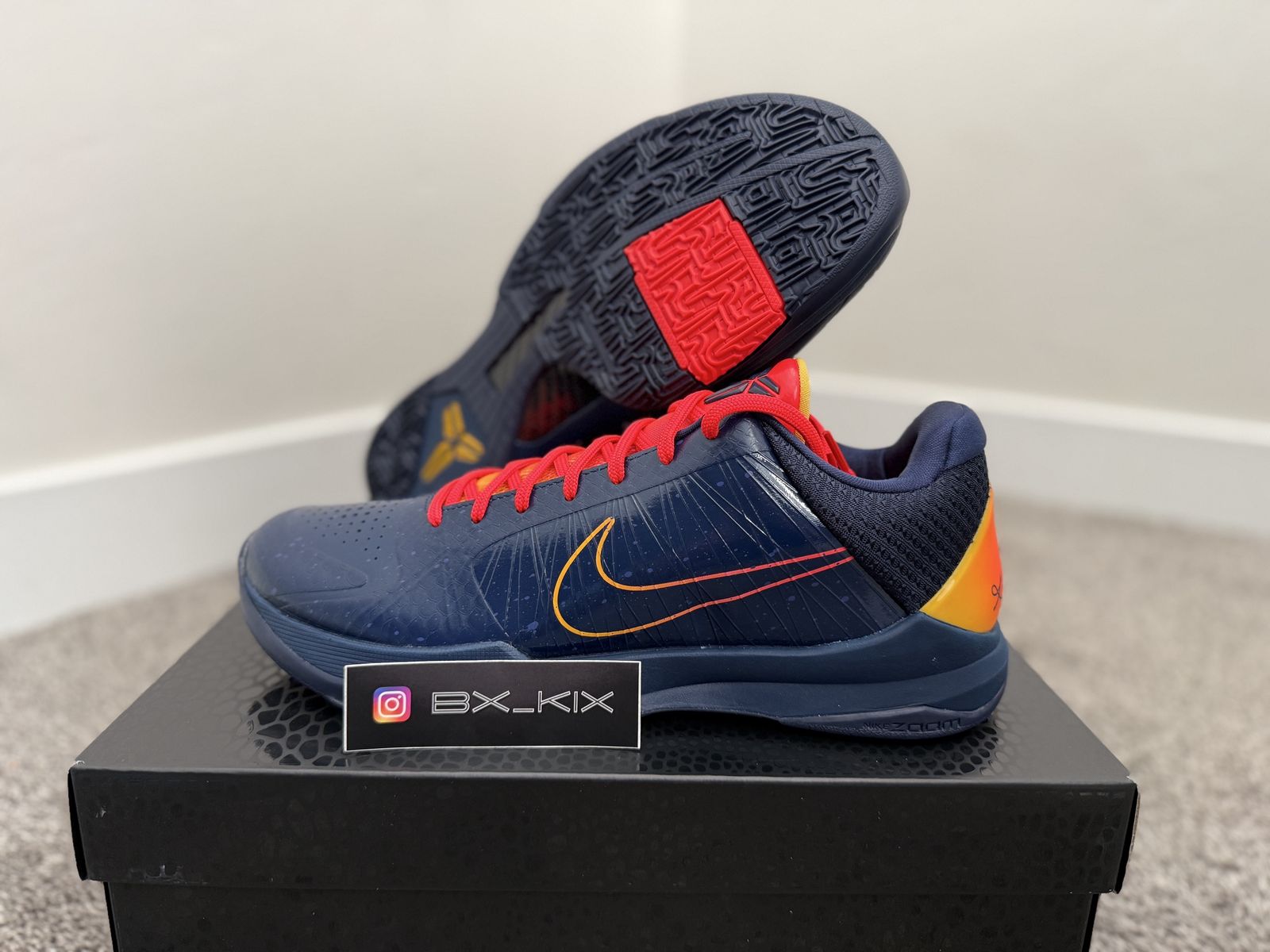 Nike Kobe 5 - Caitlin Clark Fever - Size 11